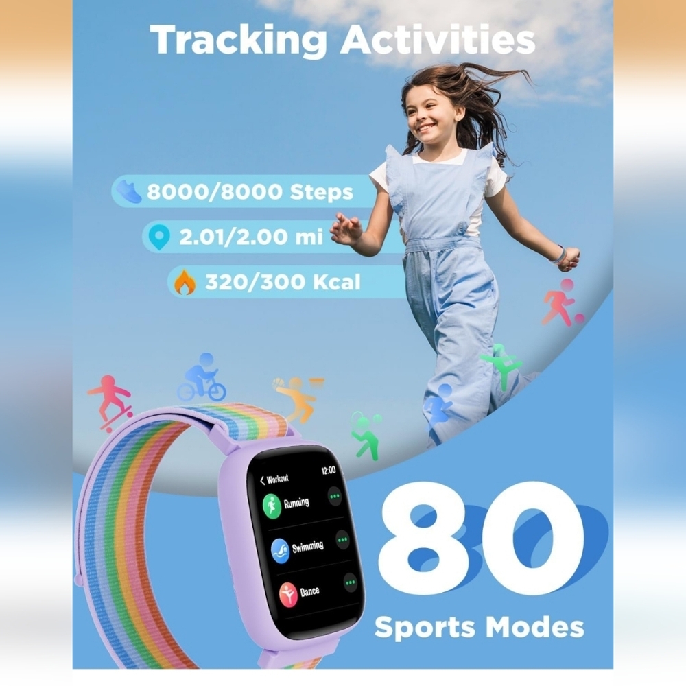 Girl Smart Watch - Picture 3 of 7